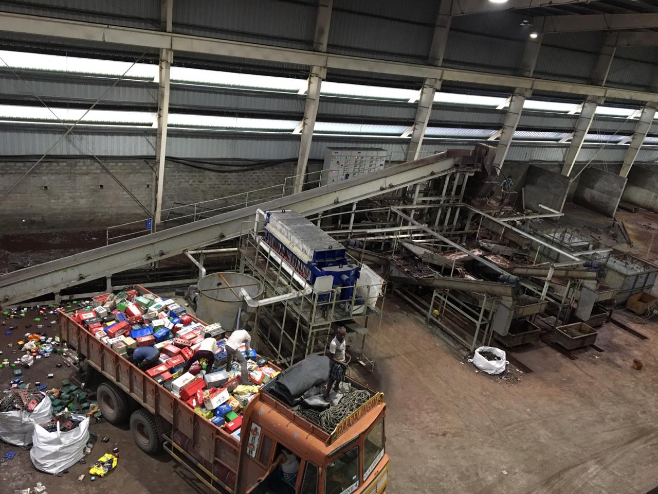 Battery Breaking Separation Unit