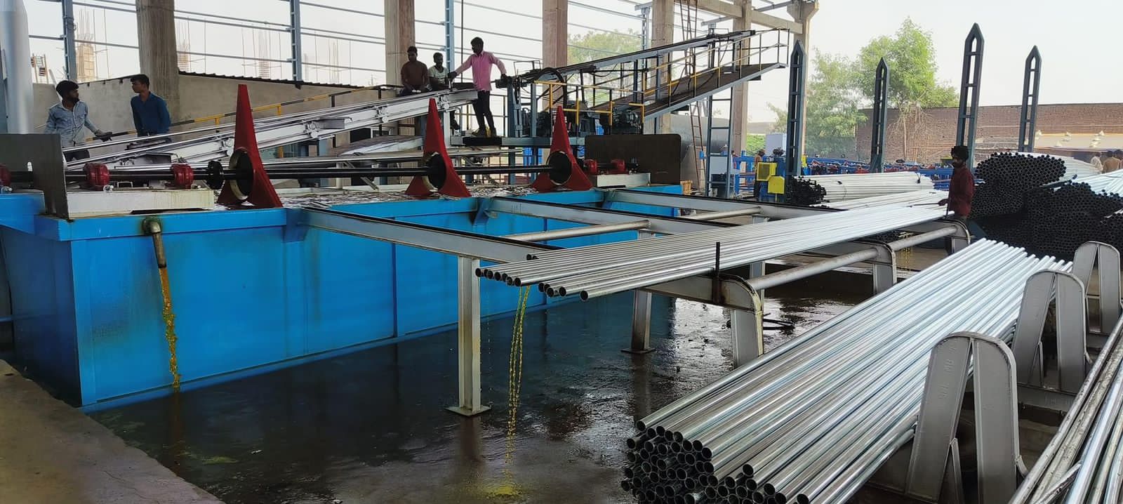 Pipe Galvanizing Set up